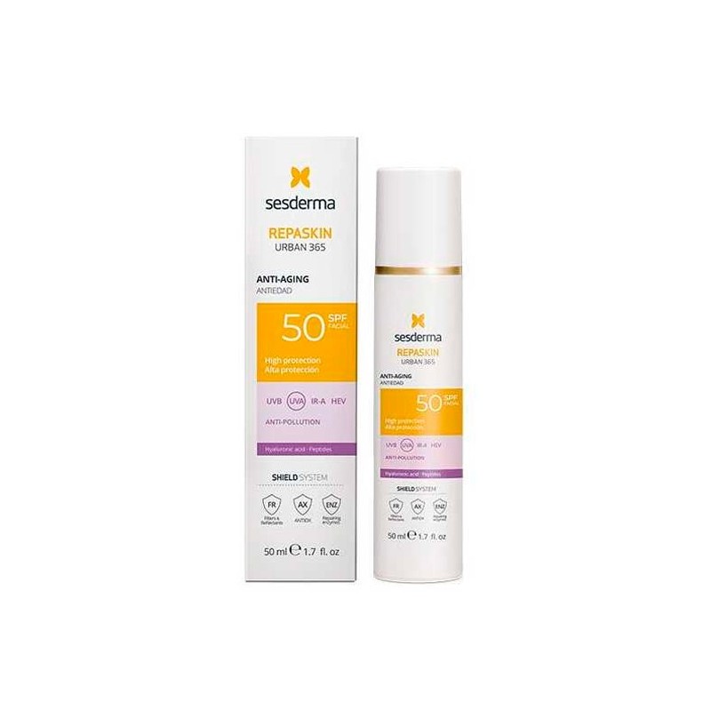 SESDERMA REPASKIN URBAN 365 ANTI EDAD FACIAL SPF50+ 50 ML