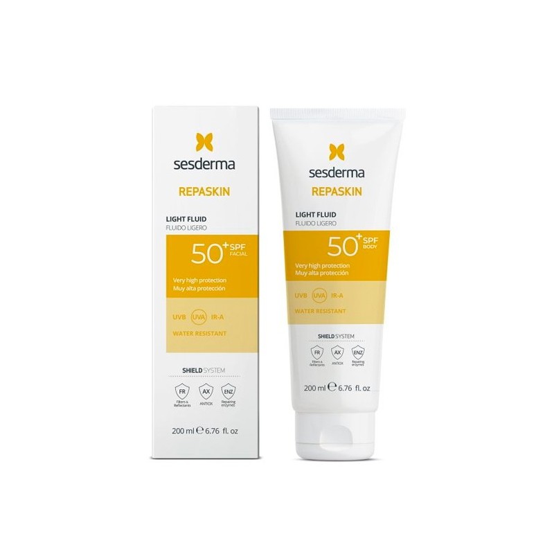 SESDERMA REPASKIN FLUIDO LIGERO CORPORAL SPF50+ 200 ML