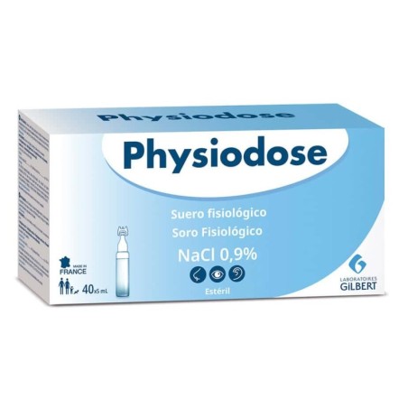 EXPANSCIENCE SUERO FISIOLÓGICO MUSTELA PHYSIODOSE 40 UNIDADES MONODOSIS 5 ML