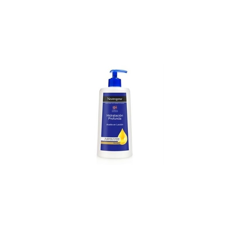 NEUTROGENA AZUL HIDRATACION PROFUNDA ACEITE EN LOCION 400 ML