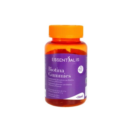 HEEL ESSENTIALIS BIOTINA GUMMIES 60 CARAMELOS