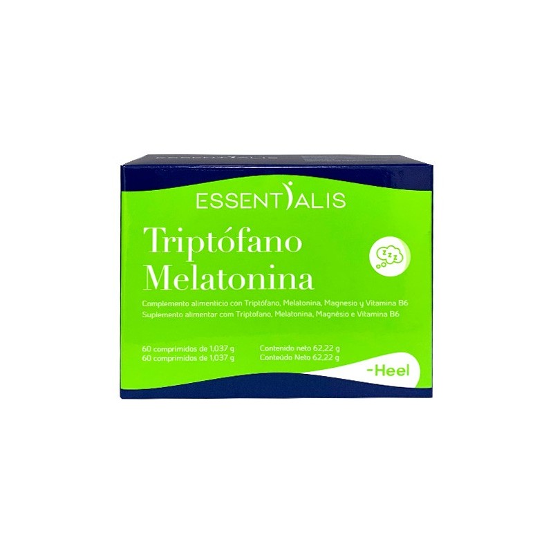 HEEL ESSENTIALIS TRIPTOFANO MELATONINA 60 COMPRIMIDOS