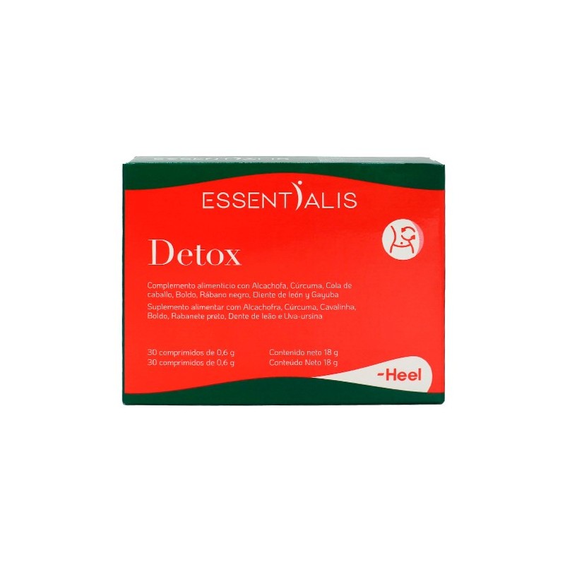DETOX NATURAL HEEL ESSENTIALIS 30 COMPRIMIDOS