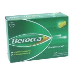 Bayer Berocca Performance - 30 Comprimidos - Vitaminas y Minerales - Rendimiento Mental y Físico