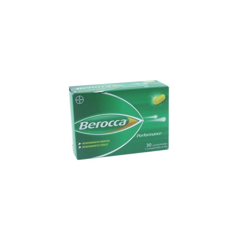 Bayer Berocca Performance - 30 Comprimidos - Vitaminas y Minerales - Rendimiento Mental y Físico