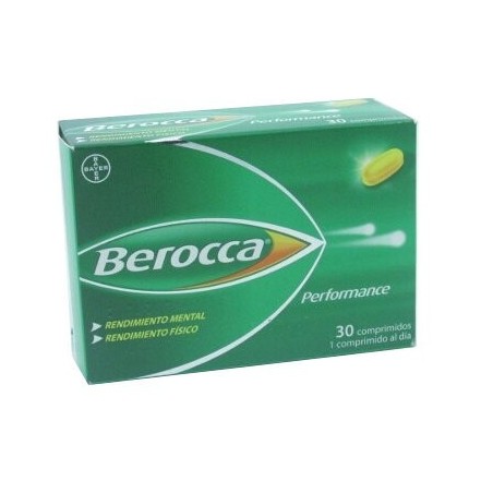 Bayer Berocca Performance - 30 Comprimidos - Vitaminas y Minerales - Rendimiento Mental y Físico