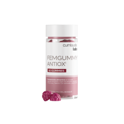 CUMLAUDE LAB: FEMGUMMY ANTIOX  SABOR FRUTAS DEL BOSQUE 60 GUMMIES