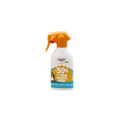 EUCERIN SUN PROTECT SPRAY INFANTIL SPF50+ DUPLO 2X250 ML 2ª UND 50% DTO