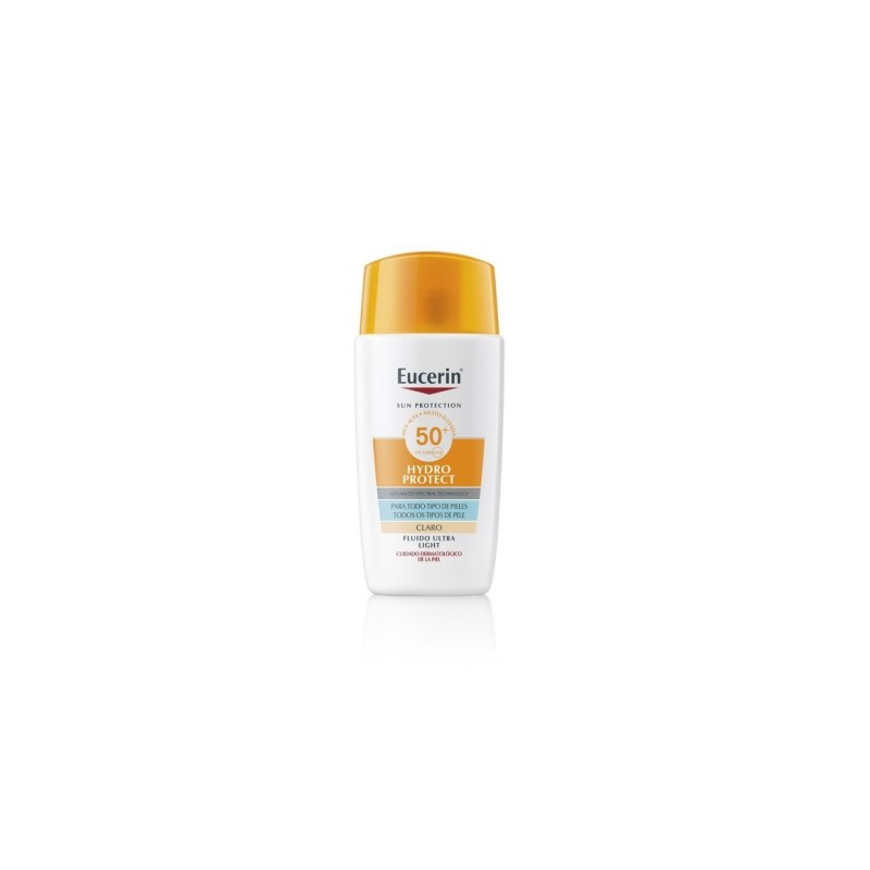 EUCERIN SUN HYDROPROTECT FLUIDO ULTRA LIGHT SPF 50+ TONO CLARO 50 ML
