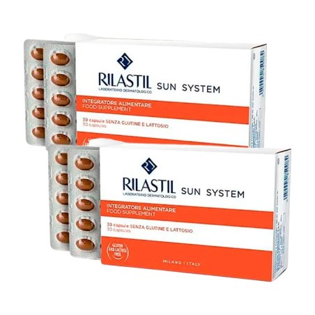 RILASTIL SUN SYSTEM 2 ENVASES 30 CAPSULAS