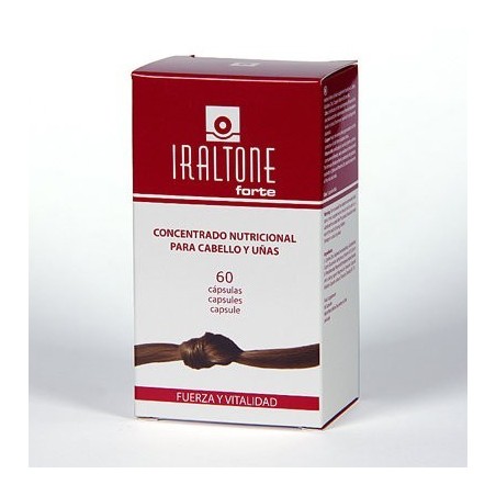 Vitaminas Capilares IRALTONE FORTE 60 CAPS Cantabria Labs - Fortalece Cabello - Fórmula Avanzada