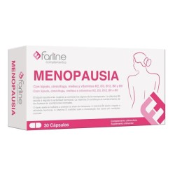 FARLINE COMPLEMENTOS MENOPAUSIA 30 CAPSULAS + REGALO ABANICO