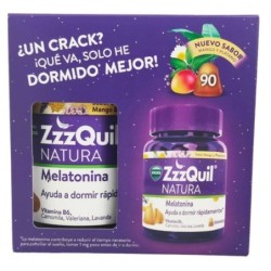 Vicks Zzquil Natura Gummies Melatonina para Dormir Pack 90 Gominolas - Ayuda a Conciliar el Sueño