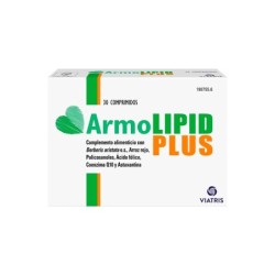 Suplemento Viatris Armolipid PLUS 30 Comprimidos - Controla el Colesterol - Apoya la Salud del Corazón