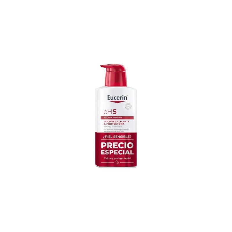 EUCERIN PH5 LOCION CALMANTE Y PROTECTORA DUPLO 2x400 ML 40% DTO EN LA 2ª UND