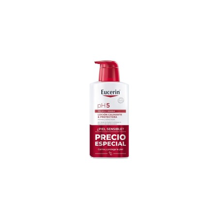 EUCERIN PH5 LOCION CALMANTE Y PROTECTORA DUPLO 2x400 ML 40% DTO EN LA 2ª UND
