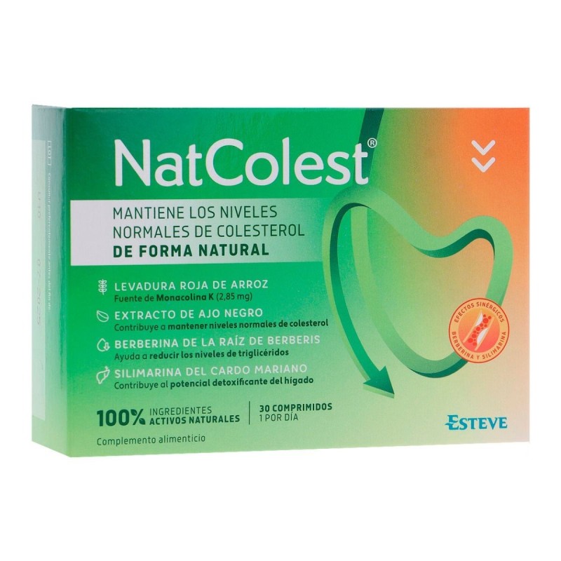 Esteve Natcolest Mantiene Niveles Colesterol 30 Comprimidos