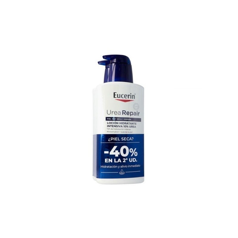EUCERIN  REPAIR LOCION HIDRATANTE INTENSIVA 10% UREA DUPLO 2x400 ML -40% EN LA 2ª UND
