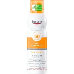 EUCERIN SUN SPRAY SPF50+ OIL CONTROL DRY TOUCH TRANSPARENTE  200 ML