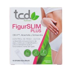 TCD NUTRICION FIGURSLIM PLUS 16 STICKS 5 G SABOR LIMON