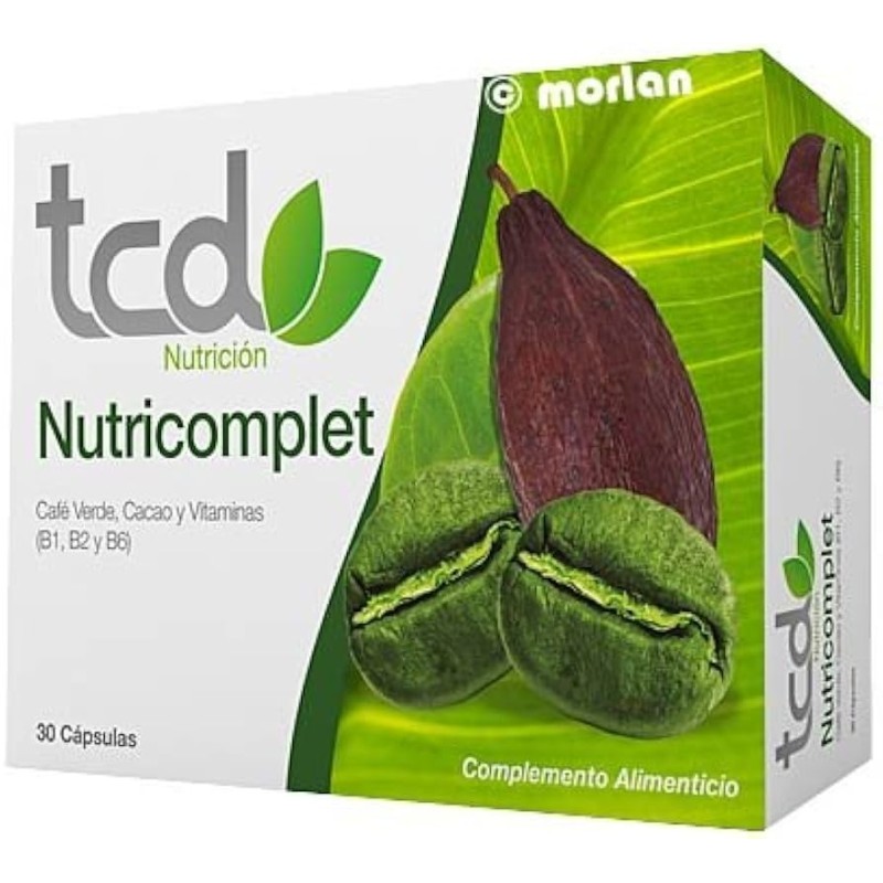 TCD NUTRICOMPLET VITAMINAS B1-B2-B6 30 CAPS