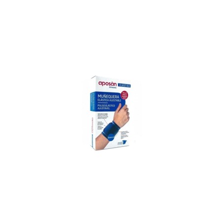 APOSAN DYNAMIC MUÑEQUERA ELASTICA AJUSTABLE AZUL T.UNICA