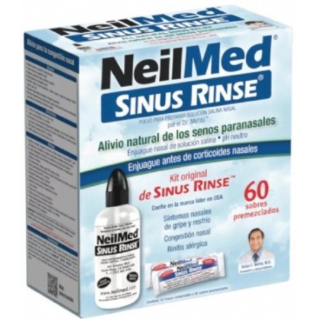 NEILMED SINUS RINSE KIT 1 FRASCO 240 ML + 60 SOBRES