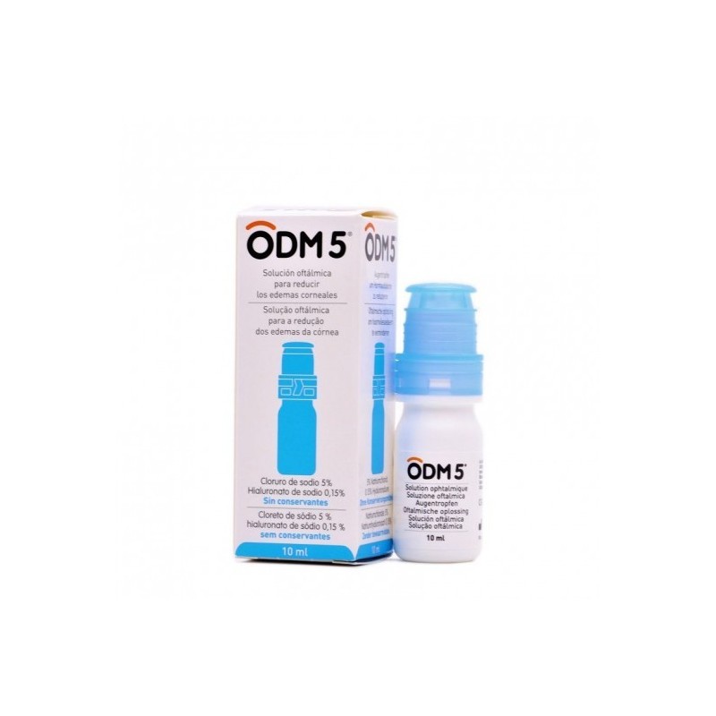 ODM 5 ANTIEDEMICO CORNEAL SOLUCION OFTALMICA HIP FRASCO MULTIDOSIS 10 ML