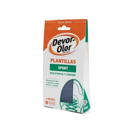DEVOR OLOR PLANTILLAS SPORT 2 UNID.