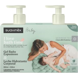 SUAVINEX PACK GEL ESPUMOSO 500 ML + LOCION 500 ML