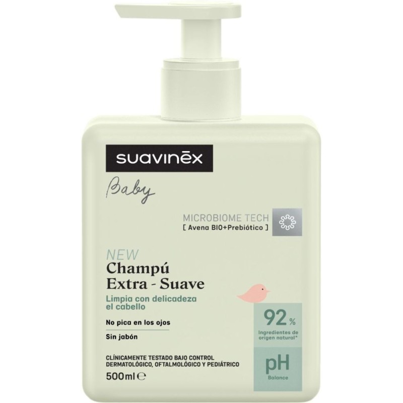SUAVINEX BABY CHAMPU EXTRA-SUAVE 500 ML
