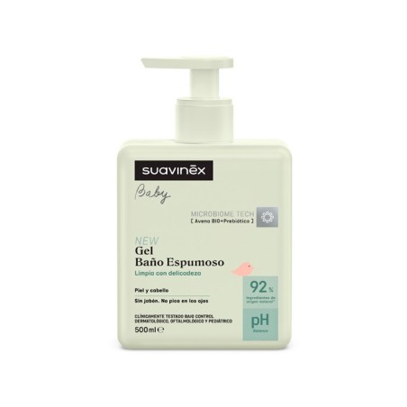 SUAVINEX GEL BAÑO ESPUMOSO 500 ML