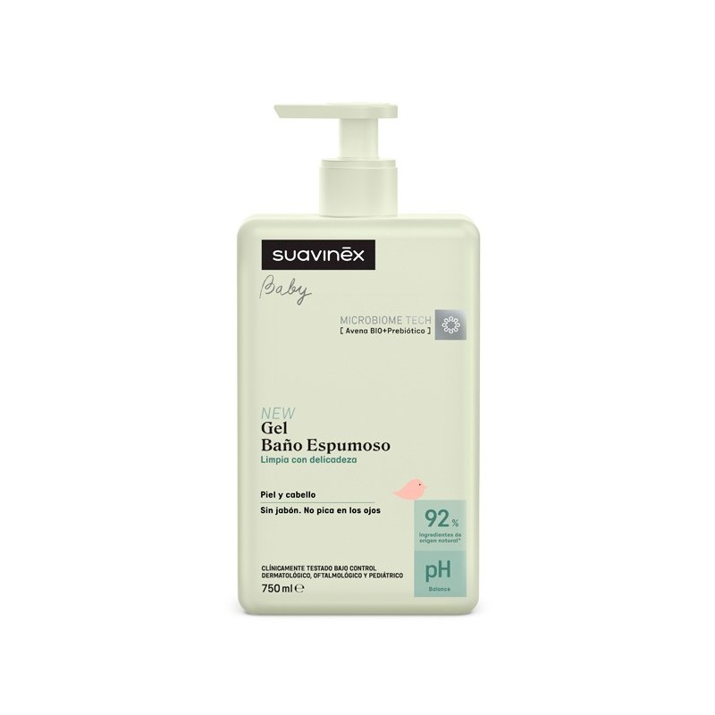 SUAVINEX GEL BAÑO ESPUMOSO 750 ML