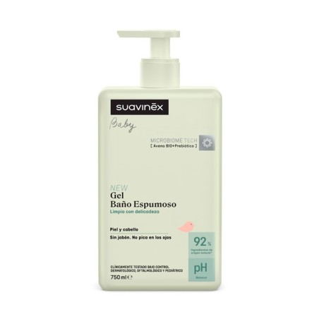 SUAVINEX GEL BAÑO ESPUMOSO 750 ML
