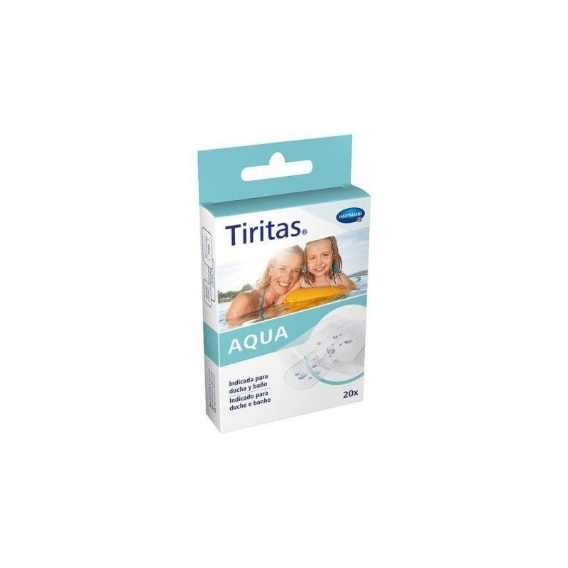 HARTMANN TIRITAS AQUA APOSITO ADHESIVO 3 TAMAÑOS 20 U
