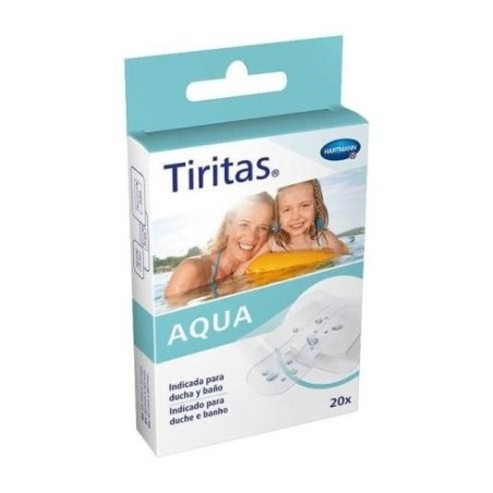 HARTMANN TIRITAS AQUA APOSITO ADHESIVO 3 TAMAÑOS 20 U