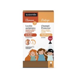 SUAVINEX SET ANTIPIOJOS LOCION 125 ML + CHAMPU PROTECTOR ARBOL DEL TE 250 ML