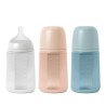 SUAVINEX BIBERON SILICONA  SOFT COLOUR + 3 MESES 240 ML
