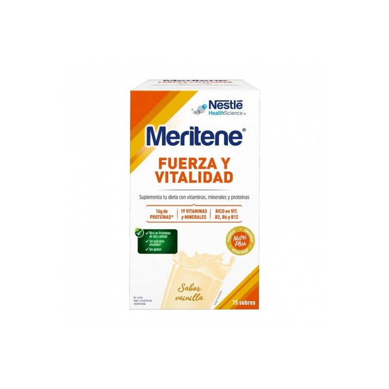 MERITENE 30 G VAINILLA 15 SOBRES