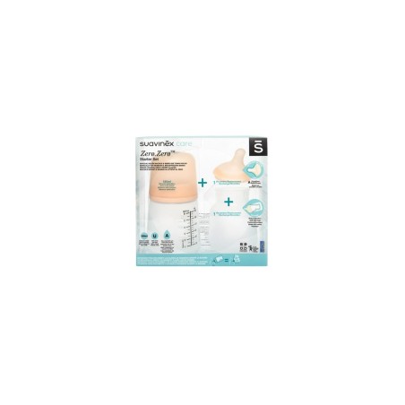 SUAVINEX BIBERON ANTICOLICO SILICONA ZERO ZERO 180 ML + RECAMBIO