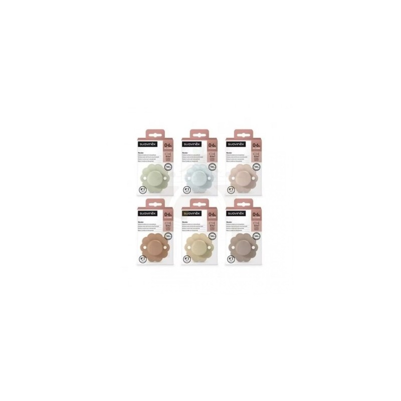 SUAVINEX CHUPETE WONDER SILICONA FISIOLOGICO SX PRO SOFT 0-6 M