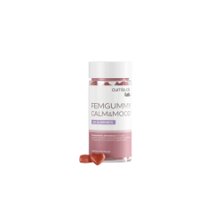 CUMLAUDE LAB: FEMGUMMY CALM&MOOD SABOR NARANJA 60 GUMMIES