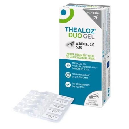 THEALOZ DUO GEL ESTERIL UNIDOSIS 0.4 ML 30 UNIDOSIS
