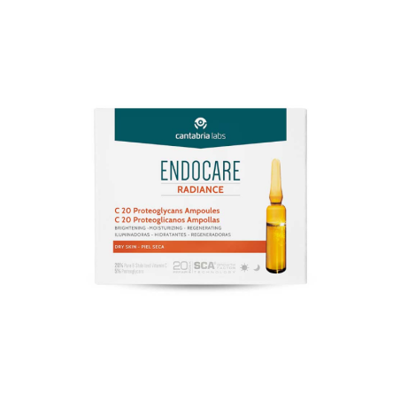 ENDOCARE C-20 PROTEOGLICANOS PIEL SECA 2 ML 30 AMP