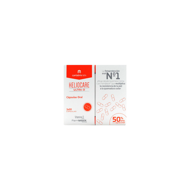 HELIOCARE ULTRA D 2ª UNIDAD AL 40% 2 X 30 CAPSULAS