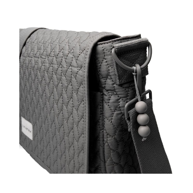 SUAVINEX BOLSO MATERNIDAD BANDOLERA GRIS ANTRACITA