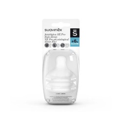 SUAVINEX TETINA SILICONA ANTICOLICO FLUJO L +6M
