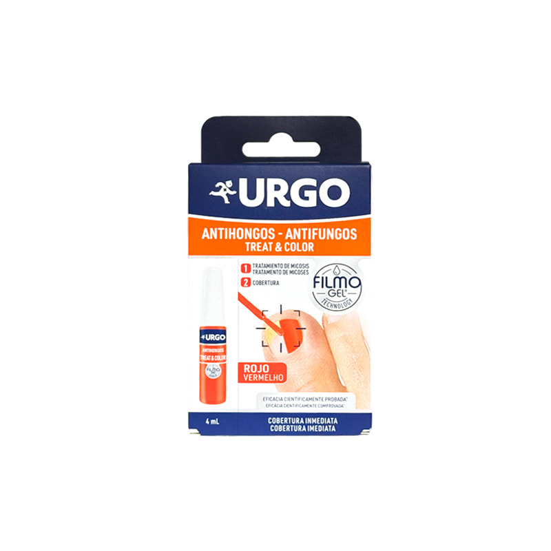 URGO TRATAMIENTO ANTIHONGOS COLOR ROJO 4 ML