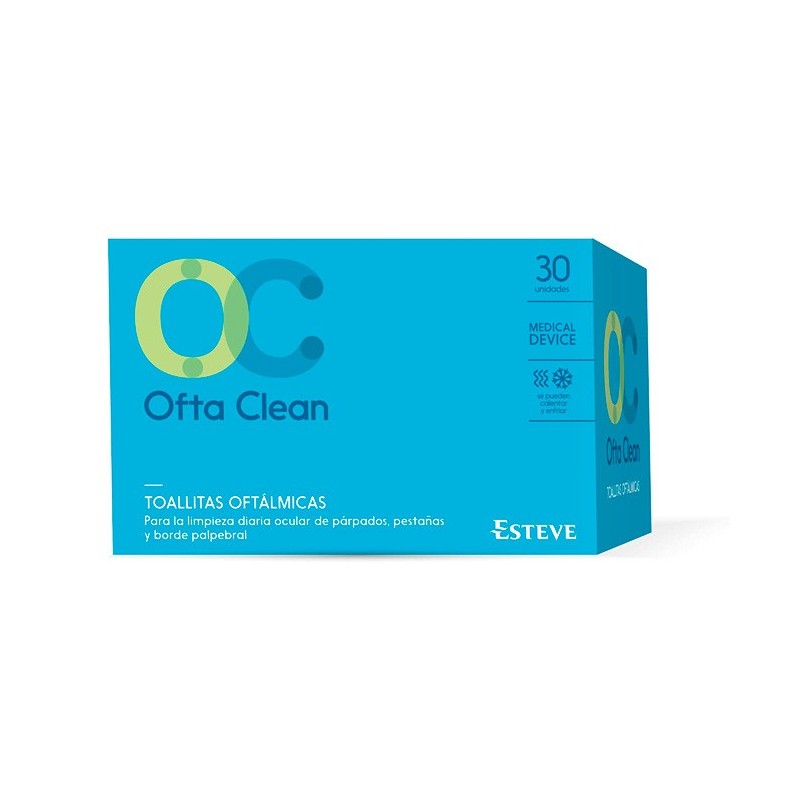 OFTACLEAN TOALLITAS DE UN SOLO USO 30 TOALLITAS