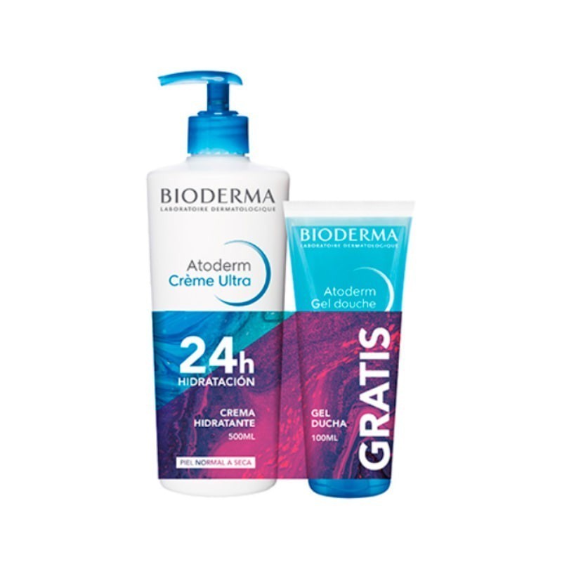 BIODERMA ATODERM CREMA ULTRA 500ML + ATODERM GEL DOUCHE 100ML